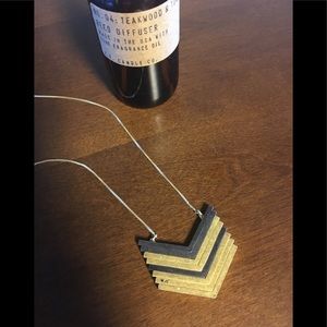 Madewell arrow stack necklace
